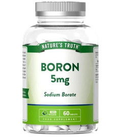 Piping Rock Nature's Truth Boron 5mg - 60 Tablets