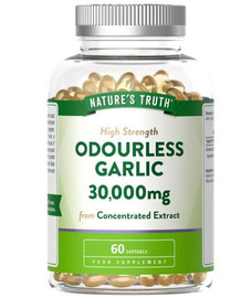 Nature's Truth Odourless Garlic 30000mg - 60 Capsules