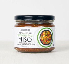 Clearspring Organic Japanese Reduced Salt Miso Unpasteurised - 270g