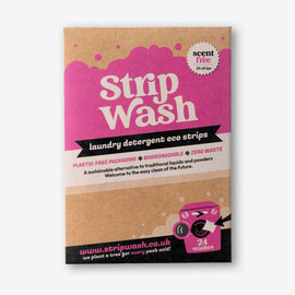 Ecoliving Strip Wash Laundry Sheets Scent Free - 24 Sheets
