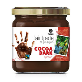 Oxfam Fair Trade Dark Chocolate Spread - 400g