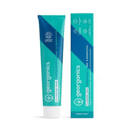 Georganics Fluoride Free Toothpaste with Hydroxyapatite - 75ml