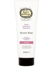 Roots and Wings Organic Lavender & Chamomile Shower Wash - 250ml