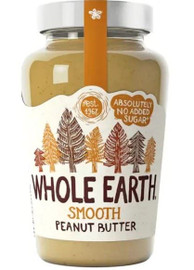 Whole Earth Smooth Peanut Butter - 454g