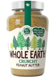 Whole Earth Crunchy Peanut Butter - 454g