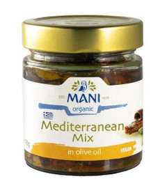 Mani Organic Mediterranean Mix in Extra Virgin Olive Oil - 190g