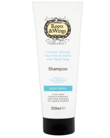Roots and Wings Coconut Almond Aloe Vera Ylang & Jojoba Shampoo - 250ml
