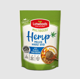 Linwoods Multiboost Organic Milled Hemp with Flax & Chia Seeds - 200g