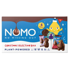 Nomo Free From Chocolate Kids Christmas Selection Box - 76g