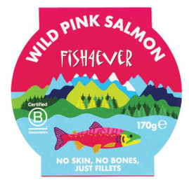 Fish4Ever Wild Pacific Filleted Pink Salmon - 170g