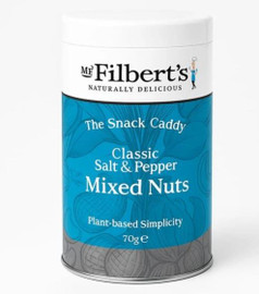 Mr Filberts Classic Salt and Pepper Mixed Nuts Gifting Tin Small - 70g