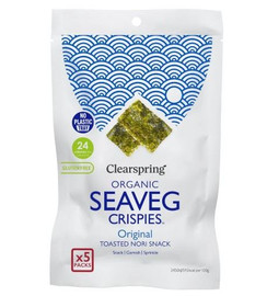 Clearspring Original Organic Seaveg Crispies Multipack - 20g