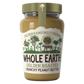 Whole Earth Golden Roasted Crunchy Peanut Butter - 340g
