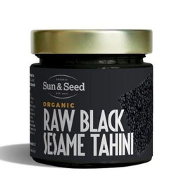 Sun and Seed Organic Raw Black Sesame Tahini - 200g
