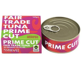Fish4Ever Fair Trade Yellowfin Tuna Fish in Organic Olive Oil - 160g