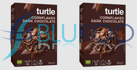 Turtle Dark Chocolate Cornflakes Organic & Gluten Free - Pack of 2 (250g each)