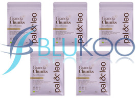 Pal & Leo Organic Granola Chunks Choco - Pack of 5 (250g each)