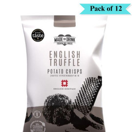 Made For Drink English Heritage Truffle Crisps - Pack of 12 (150g each)