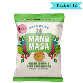 Green Lemon & Pink Peppercorn Tortillas - Pack of 12 (140g each)