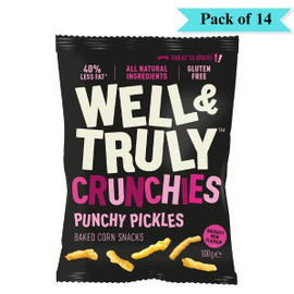Smokey Bacon Crunchies Snack - Pack of 14 (100g each)
