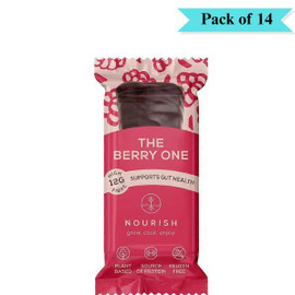 The Berry One Chocolate Coconut Brownie Bar - Pack of 14 (50g each)