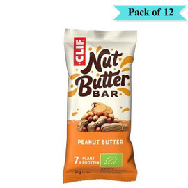 Nut Butter Filled Peanut Butter Bar - Pack of 12 (50g each)