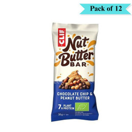 Chocolate Chip & Peanut Butter Bar - Pack of 12 (50g each)