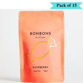 Raspberry Bonbons - Pack of 15 (32g each)