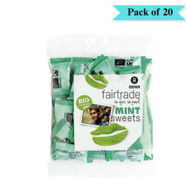 Organic Mint Sweets - Pack of 20 (100g each)
