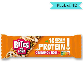 Protein Bar Cinnamon Roll - Pack of 12 (50g each)