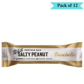 White Chocolate Salty Peanut Protein Bar - Pack of 12 (55g each)