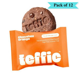 Teffie Chocolate Orange Bites - Pack of 12 (37g each)