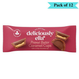 Deliciously Ella Peanut Butter Caramel Cup - Pack of 12 (36g each)