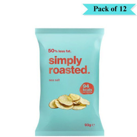 Sea Salt Crisps - Pack of 12 (93g each)