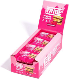 Tribe Gluten Free Protein Flapjack Raspberry - Pack of 12 (50g each)