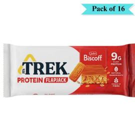 Trek Biscoff Flapjack - Pack of 16 (50g each)