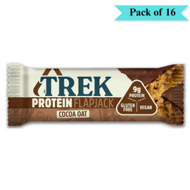 Trek Cocoa & Oat Flapjack - Pack of 16 (50g each)
