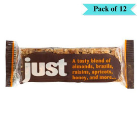 Just Fruit & Nut Cereal Bar - Pack of 12 (60g each)