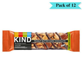Kind Peanut Butter & Dark Chocolate Bar - Pack of 12 (40g each)