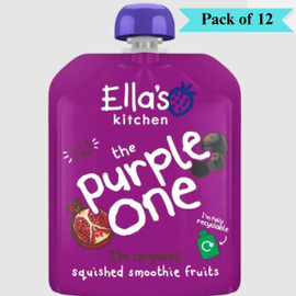 Ellas Kitchen Smoothie Fruit The Purple One - Pack of 12 (90g each)