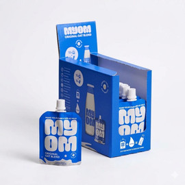 MYOM Original Oat Drink Premix Pouch - Pack of 12 (65g each)