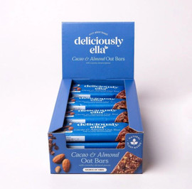 Deliciously Ella Cacao and Almond Oat Bar - Pack of 16 (50g each)