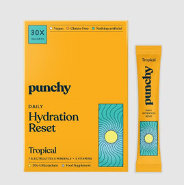 Punchy Drinks Tropical Hydration Sachet - Pack of 30 (5g each)
