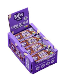 Bites We Love Chocolate Chewy Oat Bars - Pack of 16 (30g each)