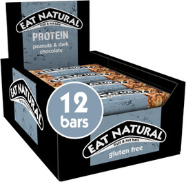 Eat Natural Protein Packed Bar Peanuts and Chocolate - Pack of 12 (40g each)