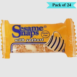 Sesame Snaps Yoghurt - Pack of 24 (30g each)