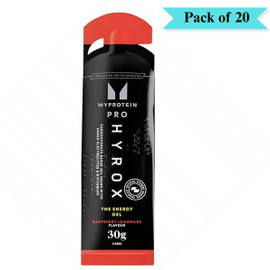 MYPROTEIN Energy Gel Raspberry Lemonade HYROX Edition - Pack of 20 (70g each)