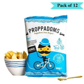 Proppadoms Original - Pack of 12 (25g each)