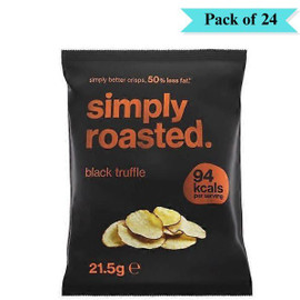 Simply Roasted Black Truffle Crisps - Pack of 24 (21.5g each)
