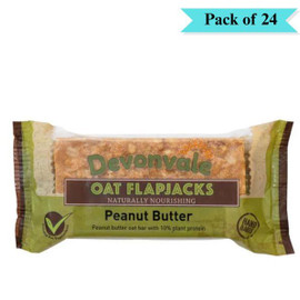 Devonvale Peanut Butter Flapjack - Pack of 24 (95g each)